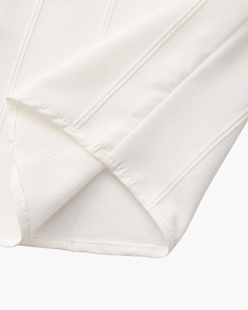 Miękka prążkowana koszula