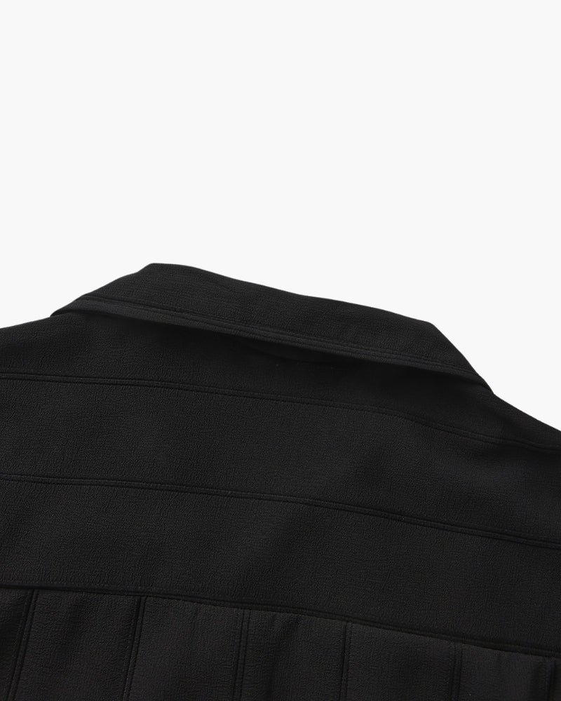 Miękka prążkowana koszula