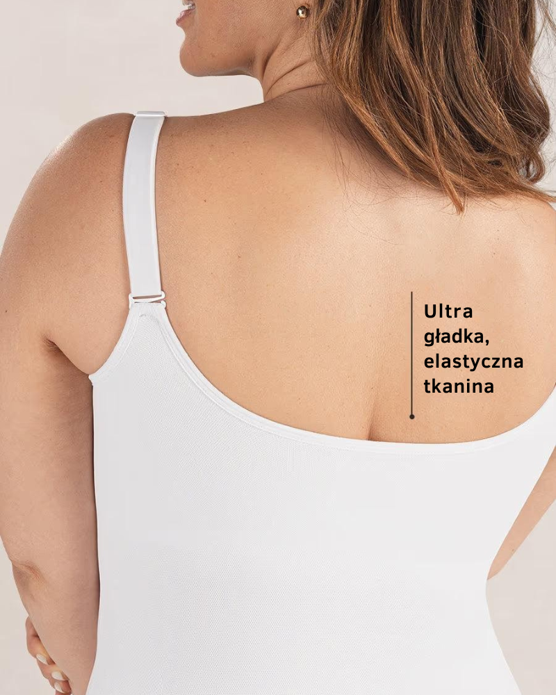 Modelująca koszulka z wbudowanym biustonoszem